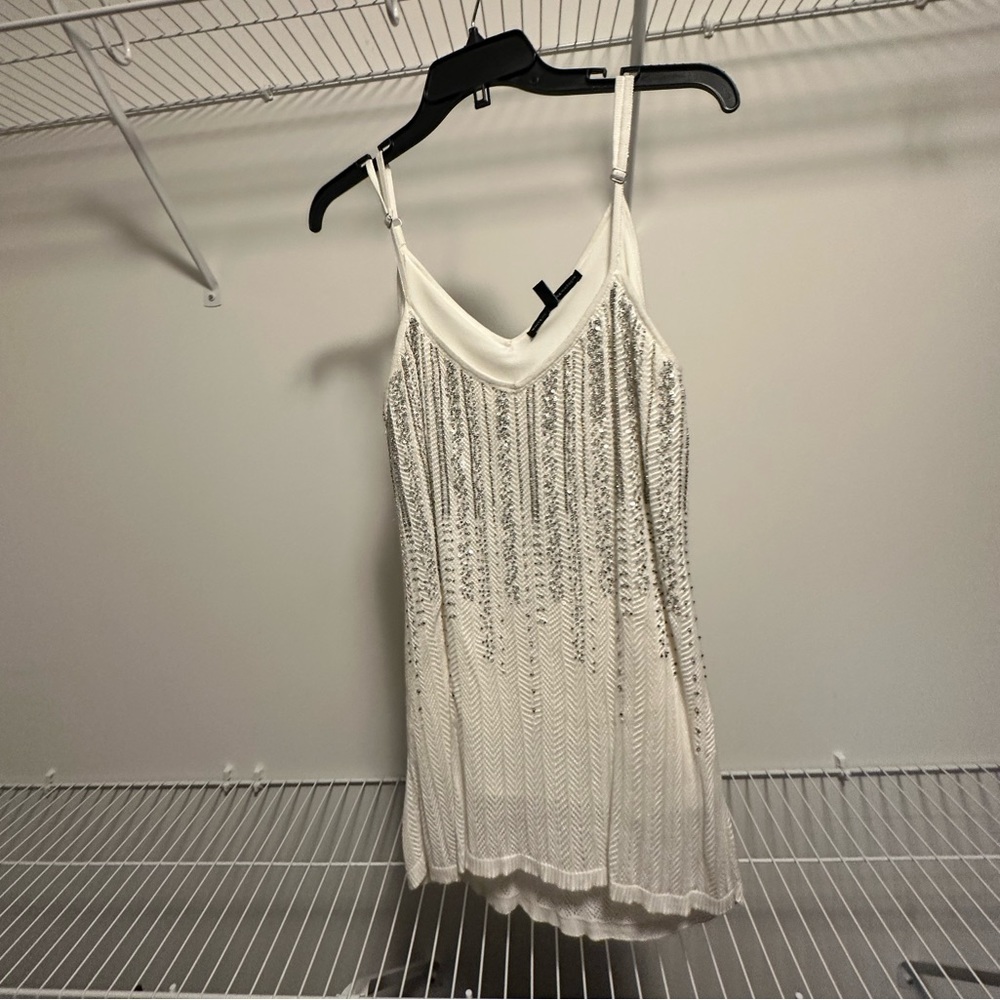 White Black Market Tang Top